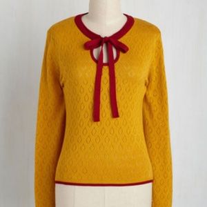Banned Antique Market Maven Sweater Modcloth NWOT
